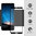 Full Coverage Tempered Glass Screen Protector for Huawei Nova 2i - Black